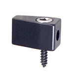 Maxbell 4 Pieces Guitar String Lock Professional for Instrument Electric Guitar Accs Black
