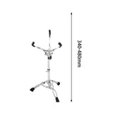 Maxbell Snare Drum Stand for Instrument 12inch~14inch Dia Drums Snare Drum Beginners Double board