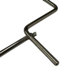 Maxbell Cowbell Mount Rod Percussion Accessory for Cowbell Wood Blocks Drummer Gifts