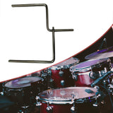 Maxbell Cowbell Mount Rod Percussion Accessory for Cowbell Wood Blocks Drummer Gifts