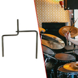 Maxbell Cowbell Mount Rod Percussion Accessory for Cowbell Wood Blocks Drummer Gifts