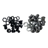 Maxbell 10x Air Vent with Gaskets Set 1/2" Percussion Accessories Gear Drum Strainer silvery