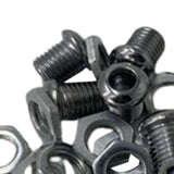 Maxbell 10x Air Vent with Gaskets Set 1/2" Percussion Accessories Gear Drum Strainer silvery