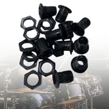 Maxbell 10x Air Vent with Gaskets Set 1/2" Percussion Accessories Gear Drum Strainer black