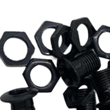 Maxbell 10x Air Vent with Gaskets Set 1/2" Percussion Accessories Gear Drum Strainer black