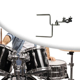 Maxbell Drum Extension Clamp Holder Percussion Instrument Professional Cymbal Holder Common