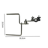 Maxbell Drum Extension Clamp Holder Percussion Instrument Professional Cymbal Holder Common