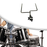 Maxbell Drum Extension Clamp Holder Percussion Instrument Professional Cymbal Holder Quickly Lock
