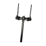 Maxbell Drum Arm Stand Rack Mount Double Tom Holder for Performances Studio Replaces