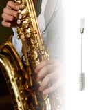 Maxbell Sax Sound Hole Cleaning Brush Sax Cleaning Tool for Saxophone Flute Clarinet