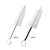 Maxbell Cleaning Brush Sturdy Multiuse White Brush Head for Saxophone Clarinet Flute style A