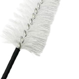 Maxbell Cleaning Brush Sturdy Multiuse White Brush Head for Saxophone Clarinet Flute style B