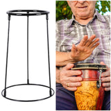 Maxbell African Drum Stand Hardware Universal Bracket for Accessory Instrument Adult Sit