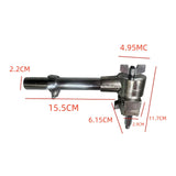Maxbell Cymbal Attachment Clamp Mount Cymbal Clip Metal Long Tube Drum Clamp Adapter