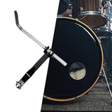Maxbell Tambourine Stand Easily Installation Mountable Tambourine for Guitarists Spare