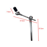 Maxbell Cymbal Boom Holder Sturdy Cymbal Stand for Splash Drum Parts Percussion Accs A