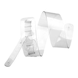 Maxbell Transparent Guitar Strap Widen PC Electric Guitar Strap for Folk Guitar Bass