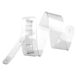 Maxbell Transparent Guitar Strap Widen PC Electric Guitar Strap for Folk Guitar Bass