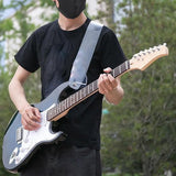 Maxbell Transparent Guitar Strap Widen PC Electric Guitar Strap for Folk Guitar Bass
