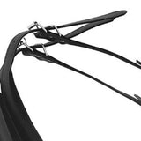 Maxbell Accordion Shoulder Harness Strap Wear Resistant with Adjustable Buckles Black