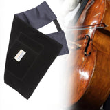 Maxbell Flocking Fabric Cello Cover Musical Instrument Sleeve Cello Protective Cover A For back plate