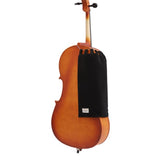 Maxbell Flocking Fabric Cello Cover Musical Instrument Sleeve Cello Protective Cover C For side plate