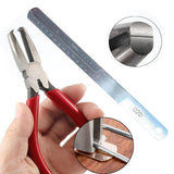Maxbell Guitar Fret Wire Puller Pliers Accessories Flat Head for Bass Ukulele Guitar