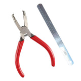 Maxbell Guitar Fret Wire Puller Pliers Accessories Flat Head for Bass Ukulele Guitar