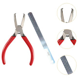 Maxbell Guitar Fret Wire Puller Pliers Accessories Flat Head for Bass Ukulele Guitar