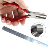 Maxbell Guitar Fret Wire Puller Pliers Accessories Flat Head for Bass Ukulele Guitar
