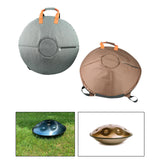 Maxbell Hand Drum Bag Percussion Instruments Profesional Backpack 22" Hand Drum Drum Bag gray
