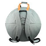 Maxbell Hand Drum Bag Percussion Instruments Profesional Backpack 22" Hand Drum Drum Bag gray