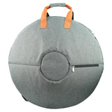 Maxbell Hand Drum Bag Percussion Instruments Profesional Backpack 22" Hand Drum Drum Bag gray