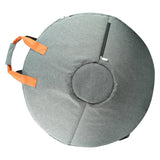 Maxbell Hand Drum Bag Percussion Instruments Profesional Backpack 22" Hand Drum Drum Bag gray