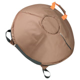 Maxbell Hand Drum Bag Percussion Instruments Profesional Backpack 22" Hand Drum Drum Bag brown