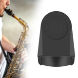 Maxbell Silicone Mouthpiece Cap Universal Saxophone Accessories Mouthpiece Protector Black