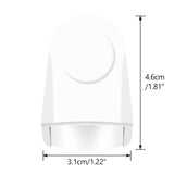Maxbell Silicone Mouthpiece Cap Universal Saxophone Accessories Mouthpiece Protector White