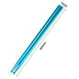 Maxbell 2Pcs Drum Sticks Classic Exercise Drumsticks for Beginners Children Exercise Blue
