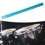 Maxbell 2Pcs Drum Sticks Classic Exercise Drumsticks for Beginners Children Exercise Blue