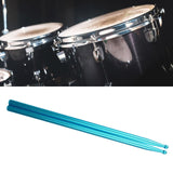 Maxbell 2Pcs Drum Sticks Classic Exercise Drumsticks for Beginners Children Exercise Blue