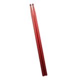 Maxbell 2Pcs Drum Sticks Classic Exercise Drumsticks for Beginners Children Exercise Red