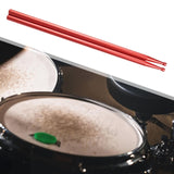 Maxbell 2Pcs Drum Sticks Classic Exercise Drumsticks for Beginners Children Exercise Red