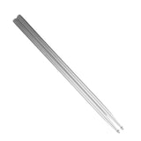 Maxbell 2Pcs Drum Sticks Classic Exercise Drumsticks for Beginners Children Exercise Argent