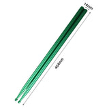 Maxbell 2Pcs Drum Sticks Classic Exercise Drumsticks for Beginners Children Exercise Green