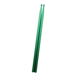 Maxbell 2Pcs Drum Sticks Classic Exercise Drumsticks for Beginners Children Exercise Green