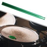 Maxbell 2Pcs Drum Sticks Classic Exercise Drumsticks for Beginners Children Exercise Green