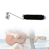 Maxbell Guitar Support Guitar Neck Support Stand Household for Bass Ukuleles Violins black