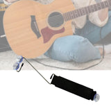 Maxbell Guitar Support Guitar Neck Support Stand Household for Bass Ukuleles Violins black