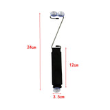 Maxbell Guitar Support Guitar Neck Support Stand Household for Bass Ukuleles Violins black