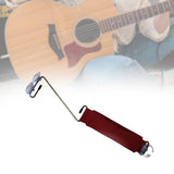 Maxbell Guitar Support Guitar Neck Support Stand Household for Bass Ukuleles Violins red
